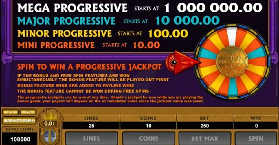 Mega Moolah ISIS Online Free Slot Respins